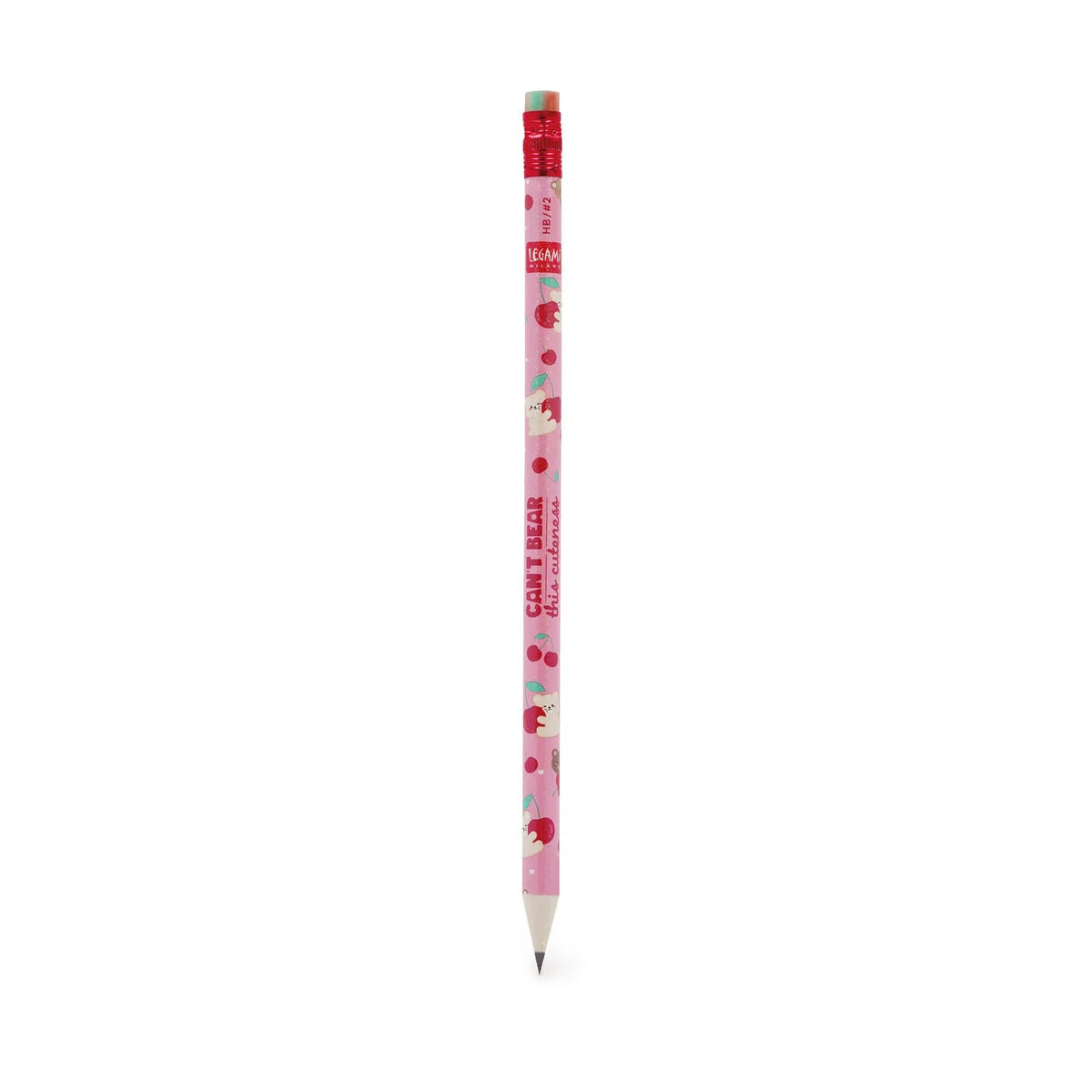 Legami Recycled Paper Pencil - I Used To Be A Newspaper - Teddy Bear