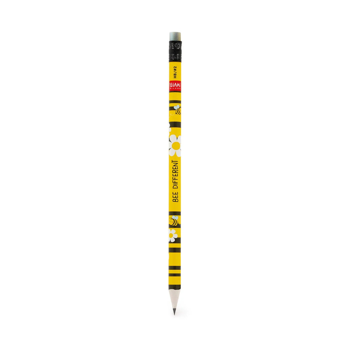 Legami Recycled Paper Pencil - I Used To Be A Newspaper - Bee