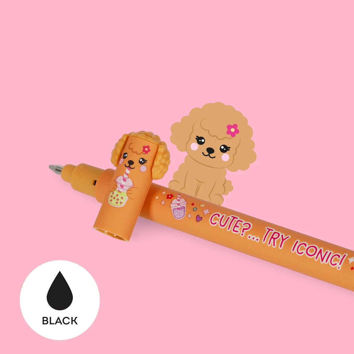Legami Erasable Pens A Set Of 3pcs - Fur-Ever Friends
