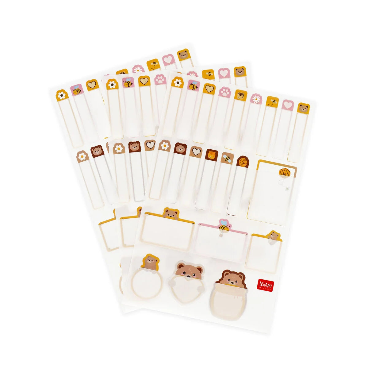 Legami Adhesive Labels With Protective Film - My Name Is... - Teddy Bear