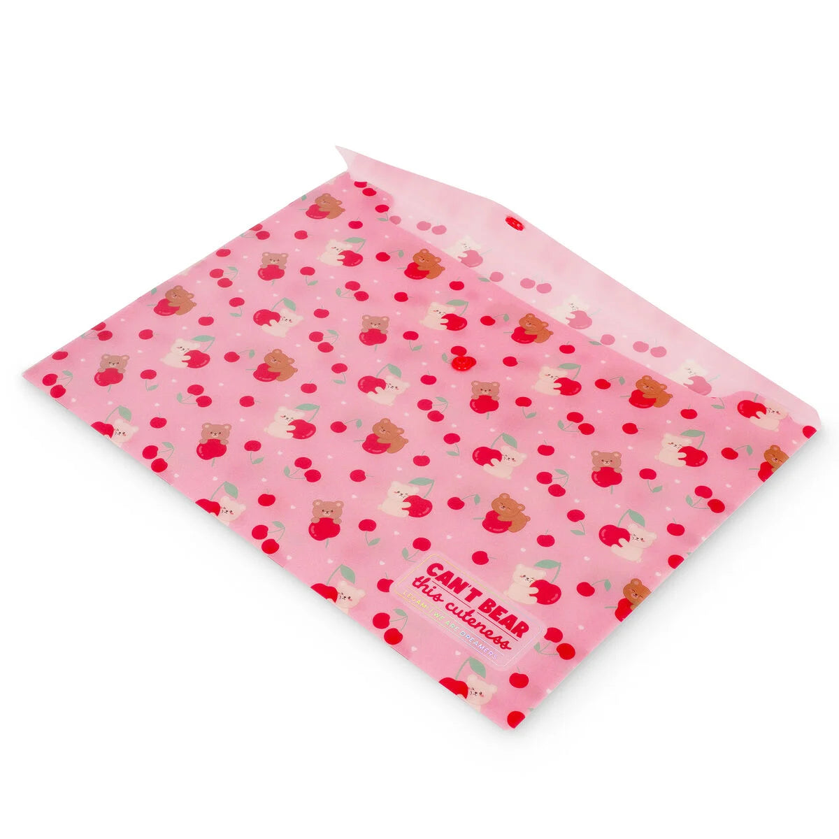 A4 Legami Document Folder - Fold & Order - Teddy Bear