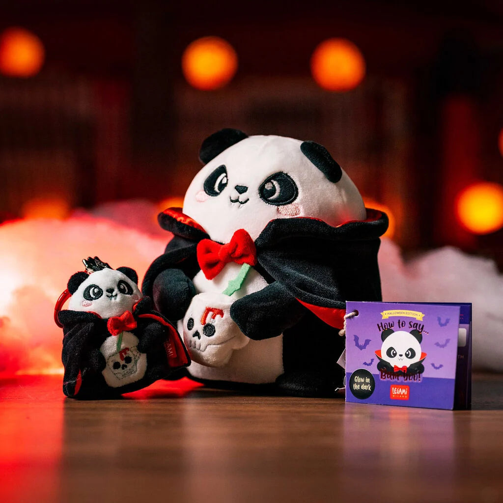 Legami - HALLOWEEN EDITION - Stuffed Toy - Mini Super Soft! - Panda - Bam-Boo!