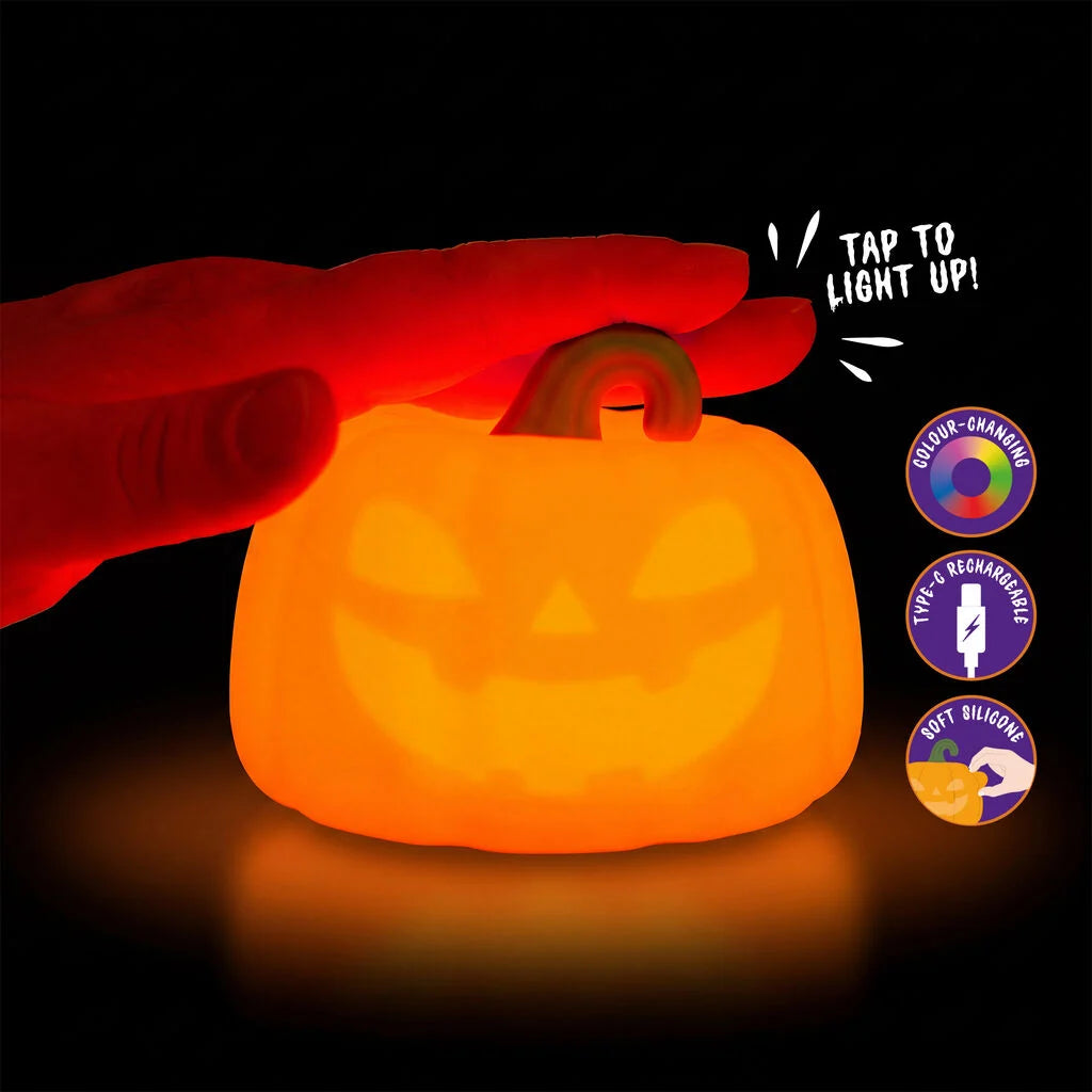 Legami - HALLOWEEN EDITION - Rechargeable LED Night Light - Soft Dreams - Pumpkin