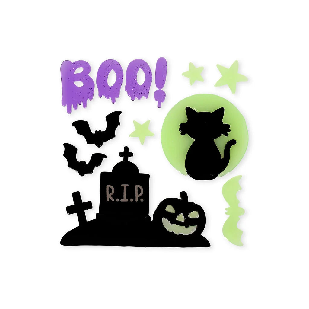 Legami - HALLOWEEN EDITION - Gel Window Stickers A Set Of 13pcs - Window-Glow