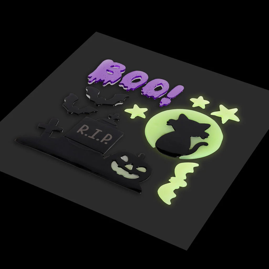 Legami - HALLOWEEN EDITION - Gel Window Stickers A Set Of 13pcs - Window-Glow