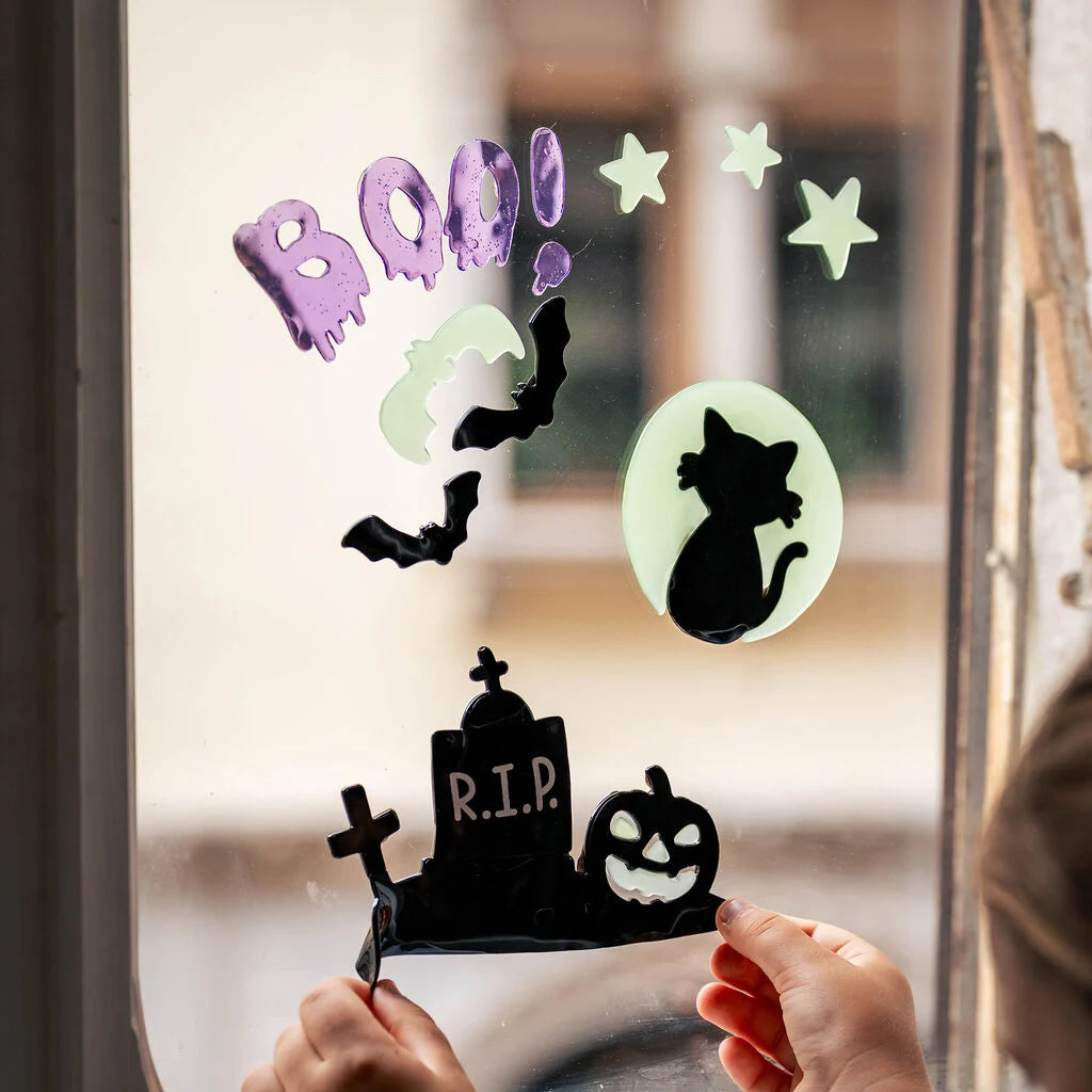 Legami - HALLOWEEN EDITION - Gel Window Stickers A Set Of 13pcs - Window-Glow