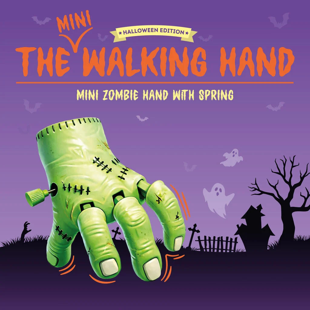 Legami - HALLOWEEN EDITION - Mini Wind-Up Zombie Hand - The Mini Walking Hand