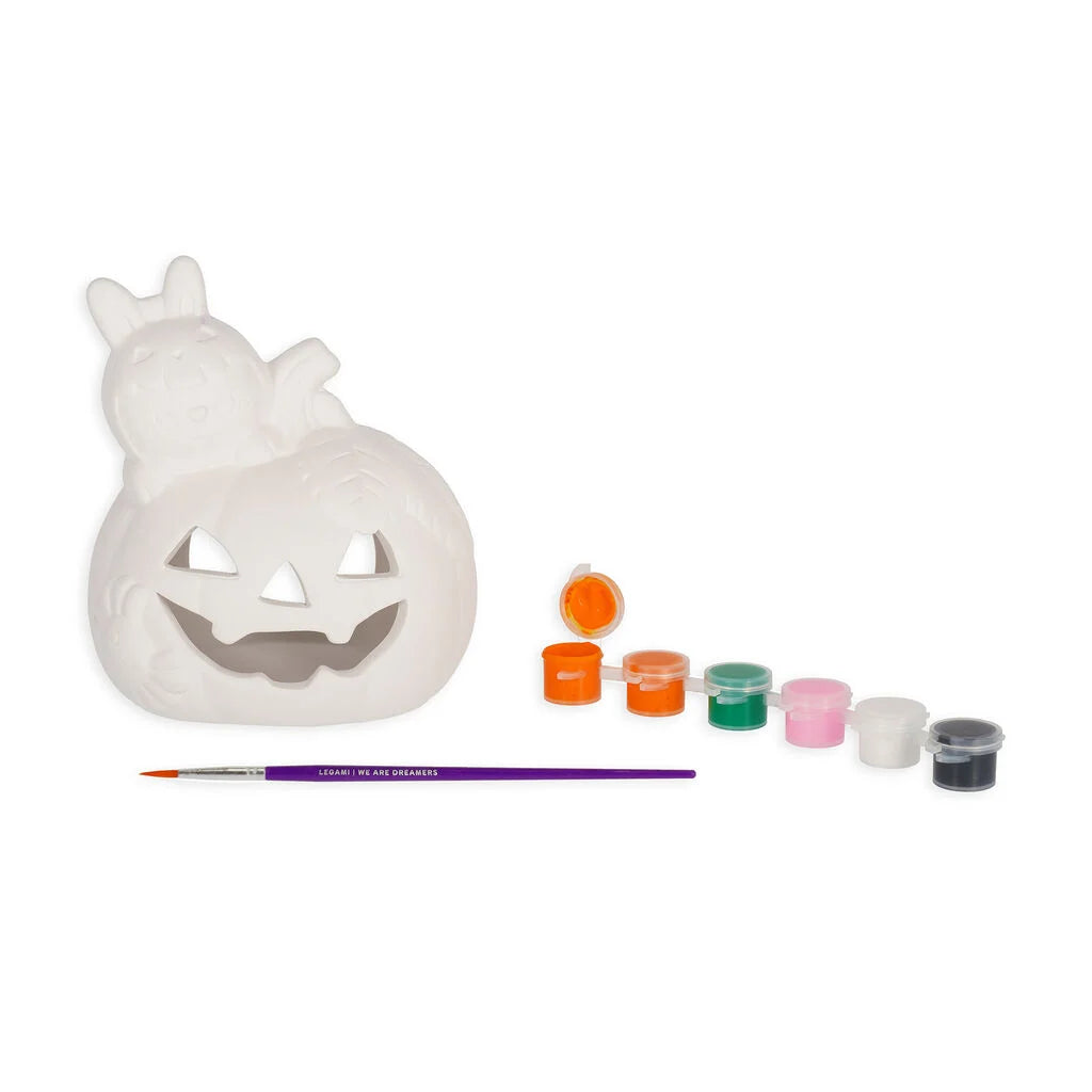 Legami - HALLOWEEN EDITION - Halloween Candle-Holder Decoration Kit - Paint Your Halloween - Bunny