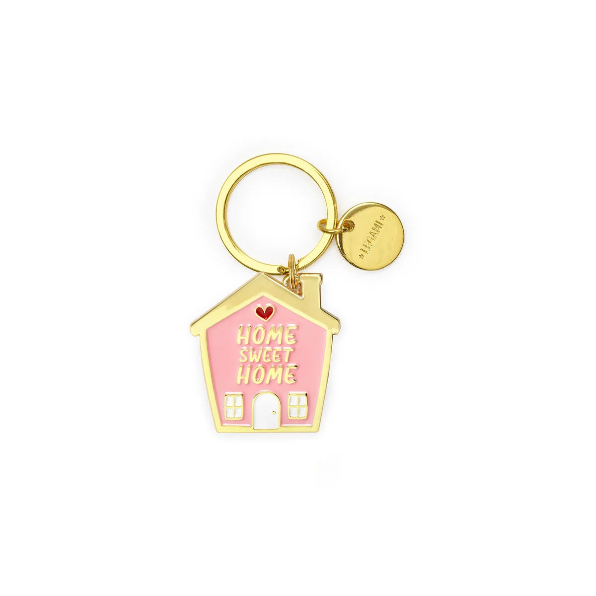 Legami What A Key Ring! Enamel Key Ring - House