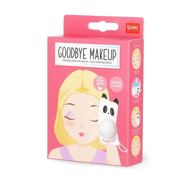 Legami Goodbye Makeup! Makeup Remover Glove - Panda