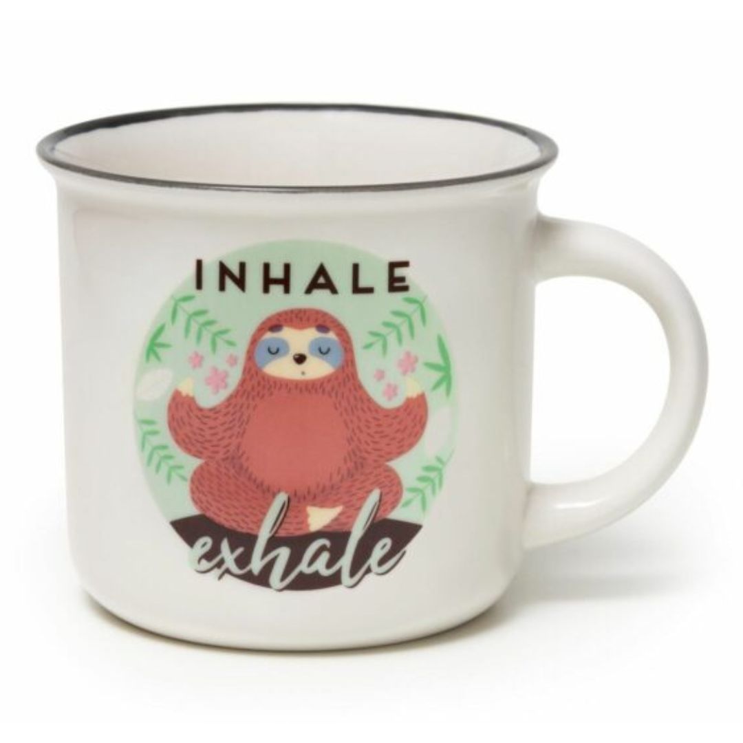 Legami Inhale Exhale Mug Cappuchino 350ml CUP0055