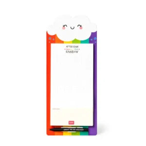 Magnetic Notepad - Don't Forget - Rainbow (26x11cm)