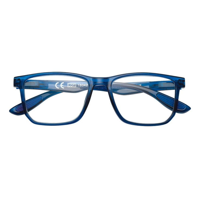 Zippo Reading Glasses +2.00 - 31Z-G8-BLU200 - Blue With Blue Rubber