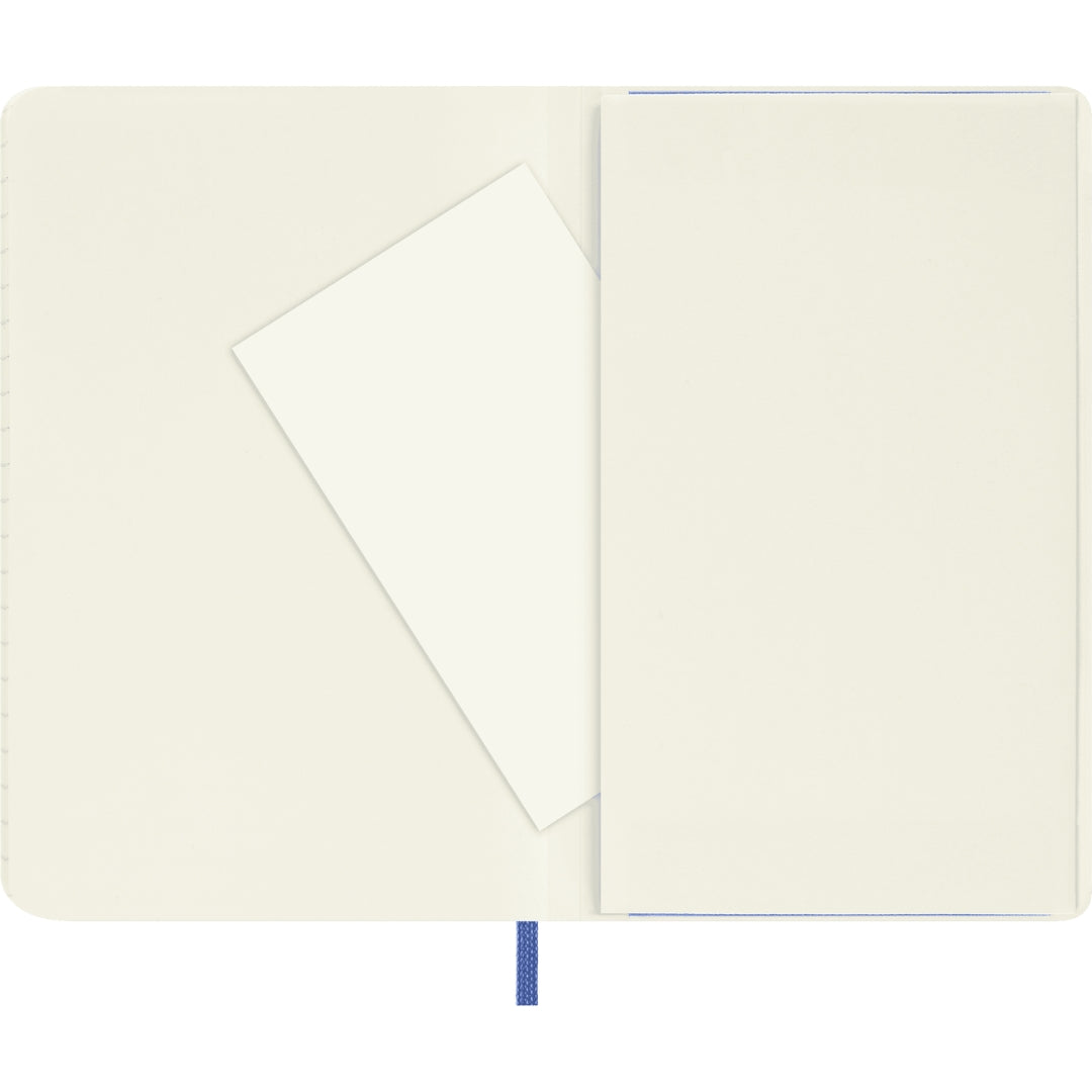 Pocket Moleskine Classic Collection - Soft Cover Ruled Notebook - Hydrangea Blue
