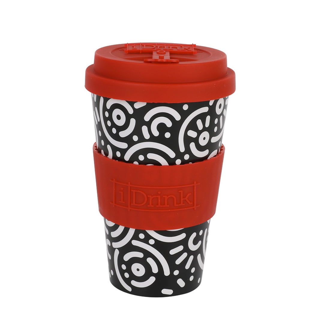 iDrink - R-PET Cup 435ml - Geometric