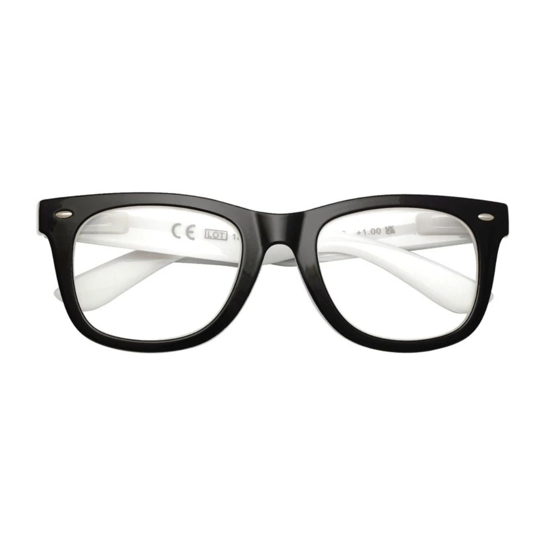 Zippo Reading Glasses +1.00 - 31Z-G2-WHI100 - Black/White