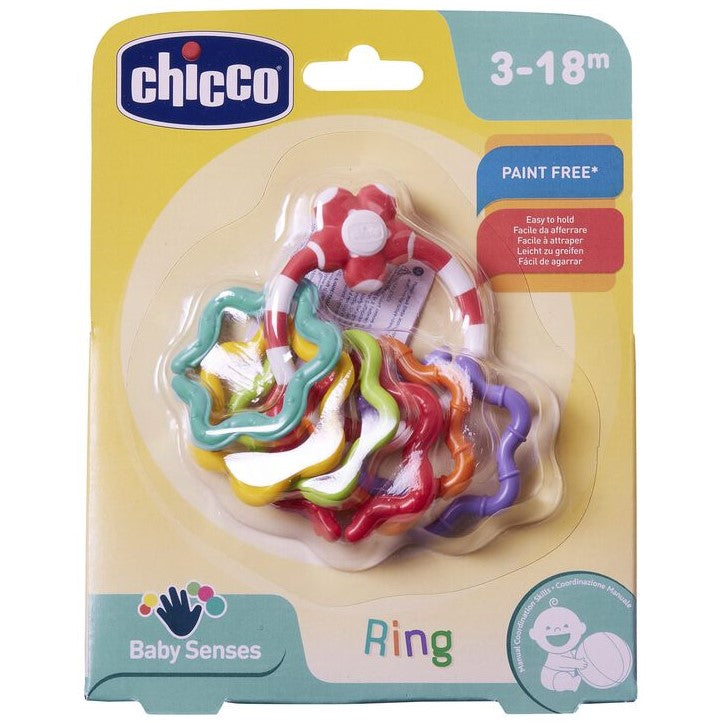 Chicco Rattle Easy Grasp Rings +3-18m