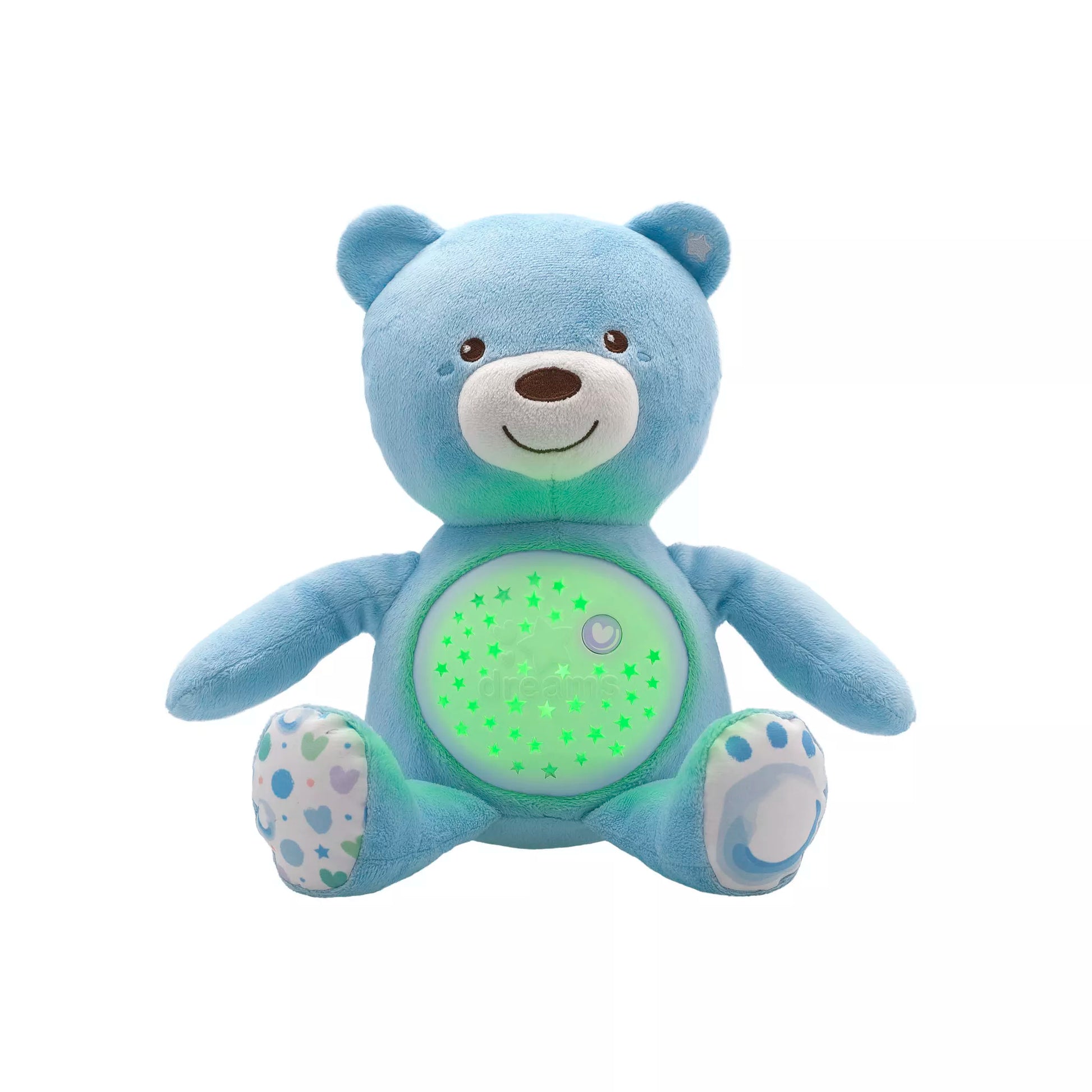 Chicco First Dreams Projector Plush - Baby Bear Blue +0m