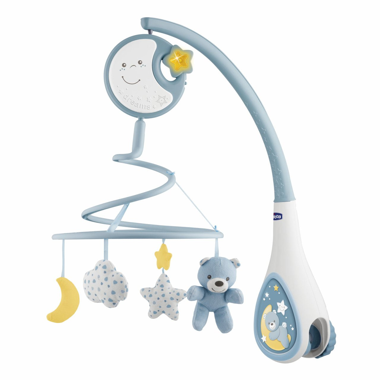 Chicco First Dreams Next2Dreams Carousel - Baby Blue +0m