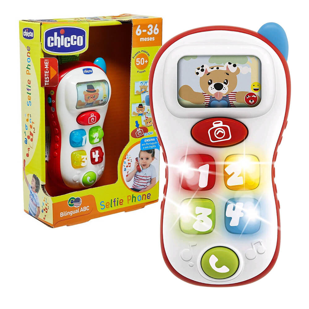 Chicco ABC Selfie Phone Italian/English (6-36months)