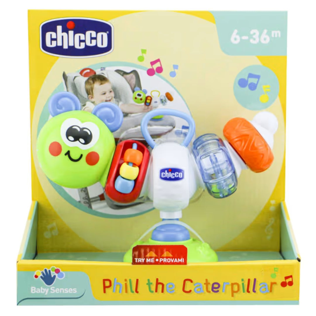 Chicco Phill The Caterpillar Highchair Toy 6-36m