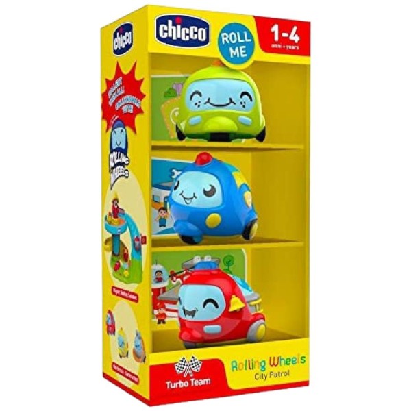 Chicco Turbo Ball A Set Of 3pcs 1-4y - City Patrol