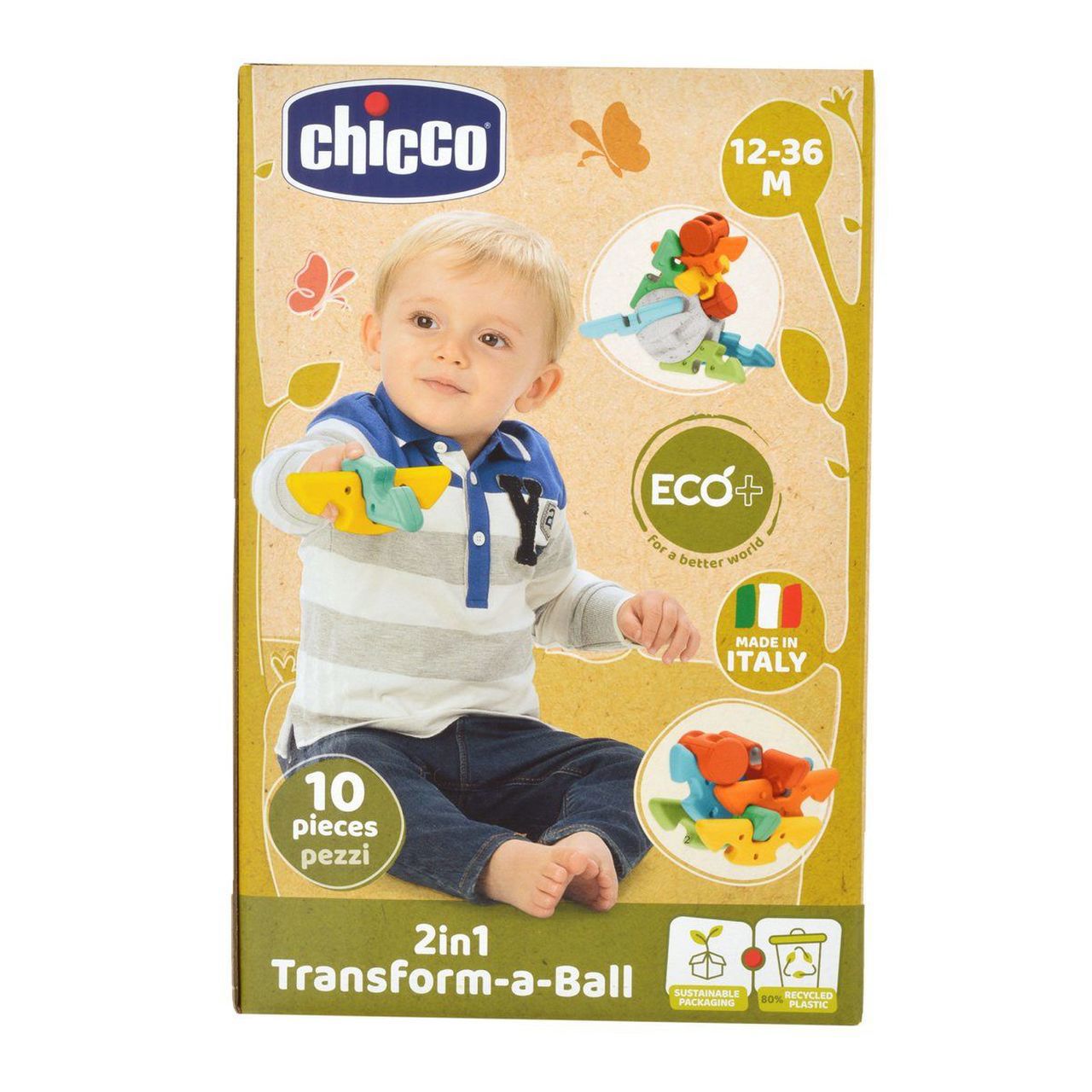 Chicco ECO+ 2 In 1 Transform-A-Ball 12-36m