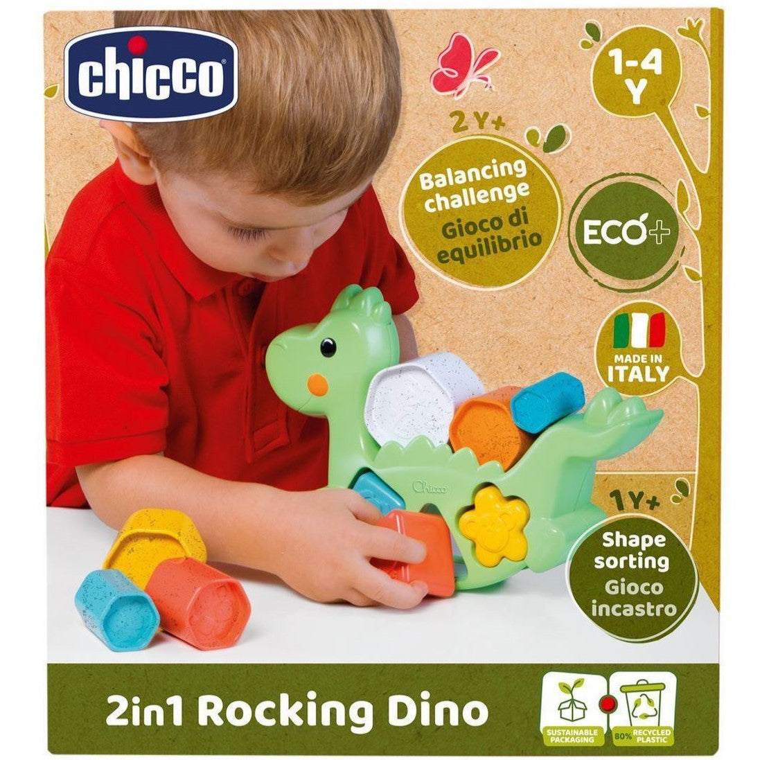 Chicco Rocking Dino ECO+ 1-4y