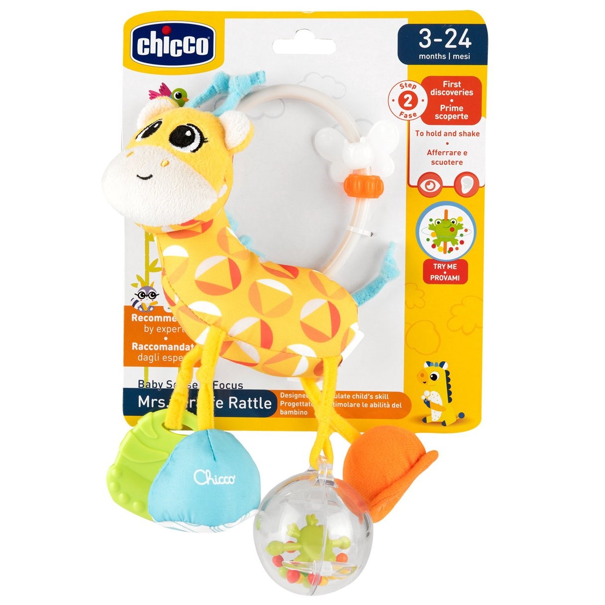 Chicco Mrs. Giraffe Rattle 3-24m