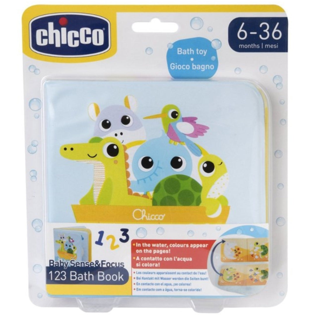 Chicco Baby Sense & Focus 6-36m - 123 Bath Book