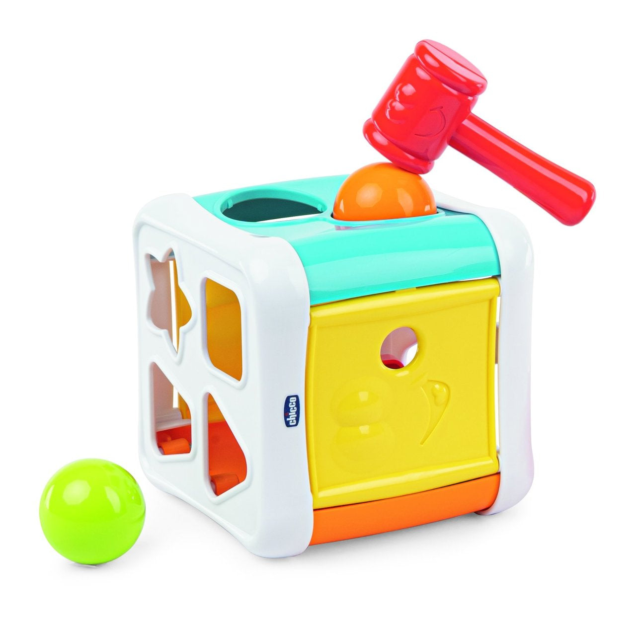 Chicco Smart2Play 10-36m - 2In1 Sort & Beat Cube