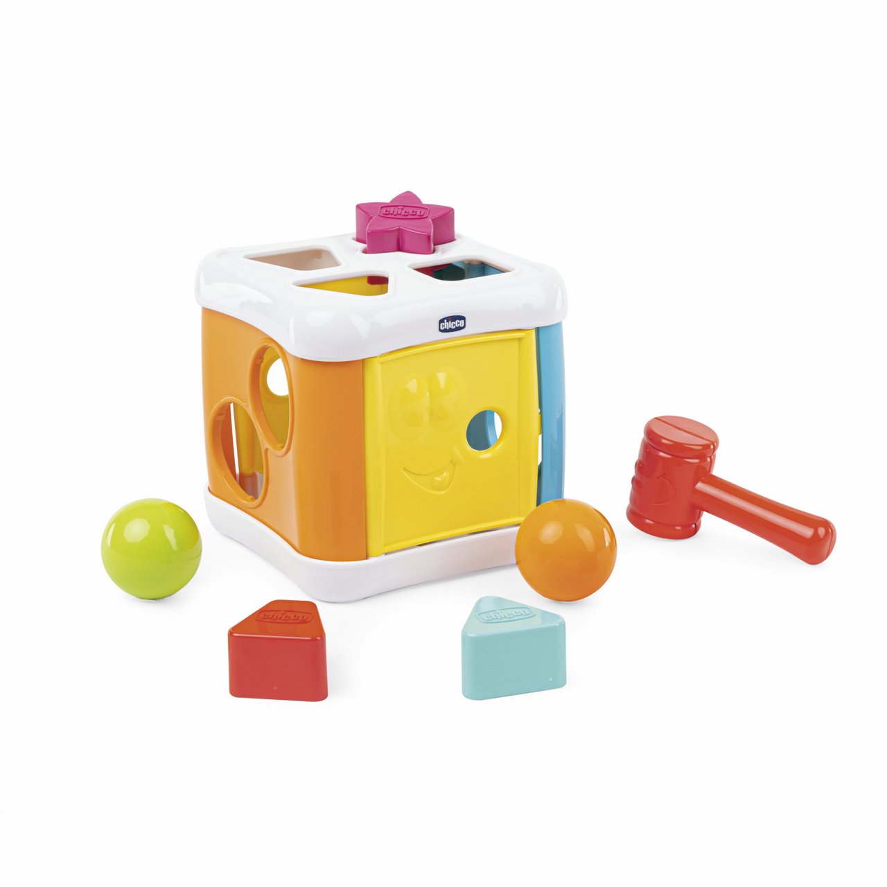 Chicco Smart2Play 10-36m - 2In1 Sort & Beat Cube