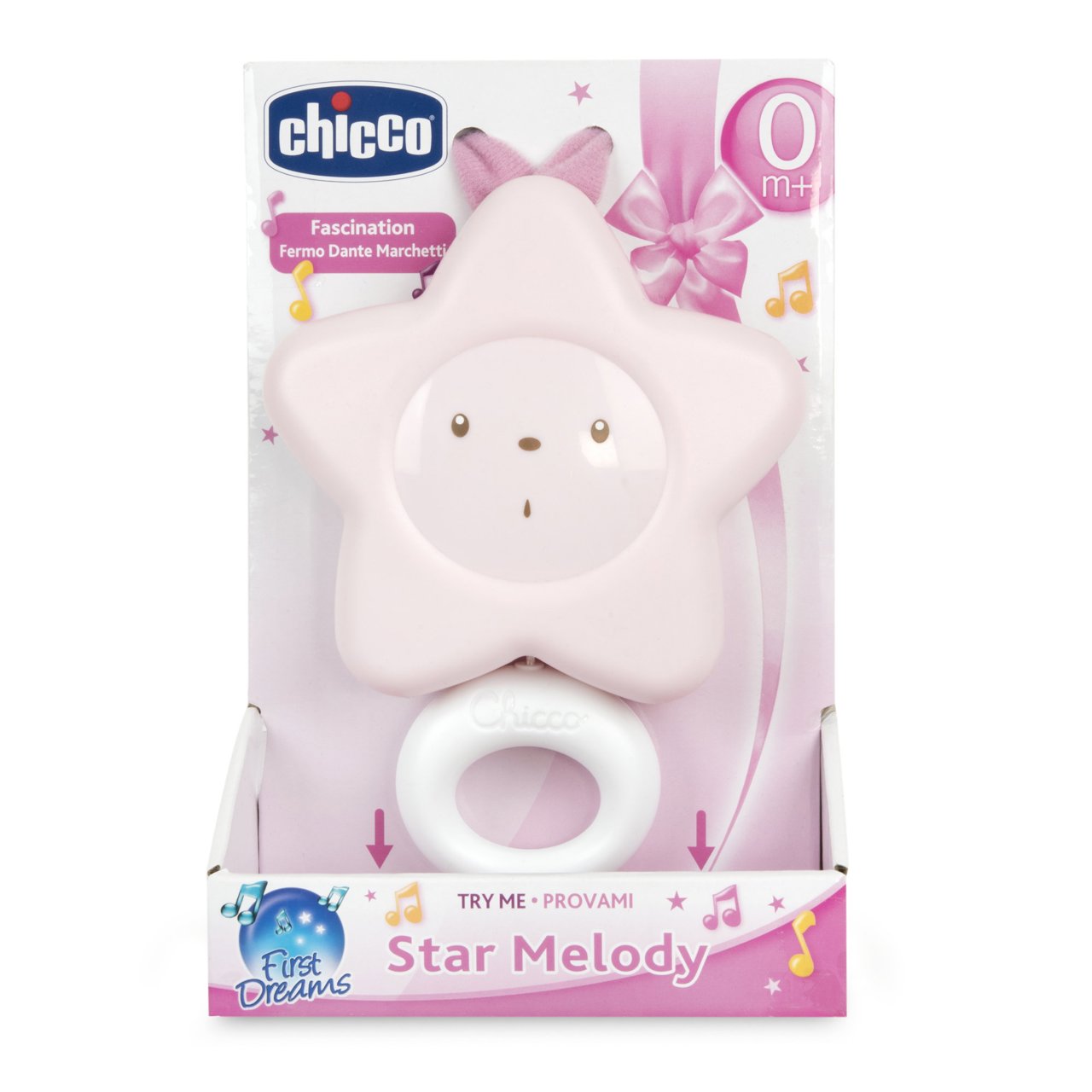 Chicco First Dreams +0m - Star Melody - Pink