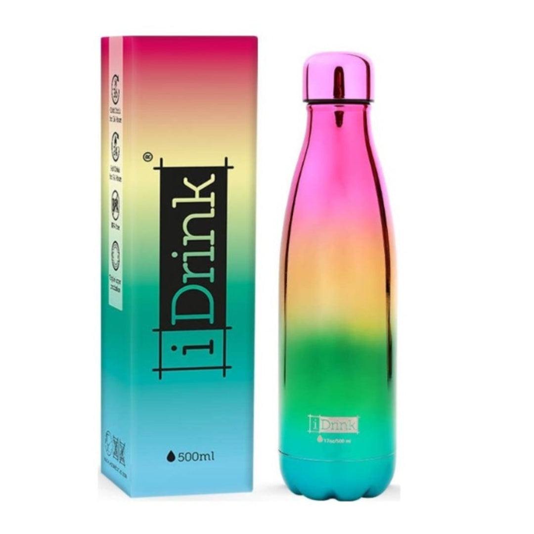 iDrink - Thermal Bottle 500ml - Metallic Rainbow