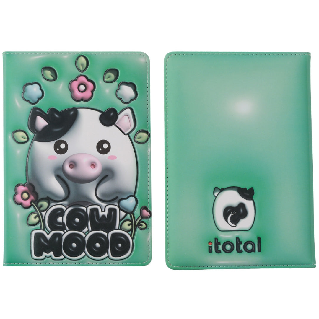 A5 iTotal 3D Lined Notebook 96p - Cow