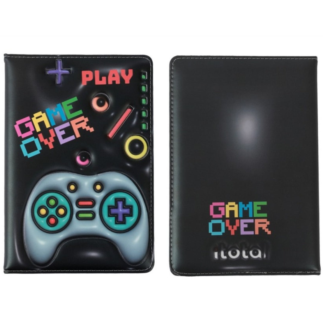 A5 iTotal 3D Lined Notebook 96p - Game