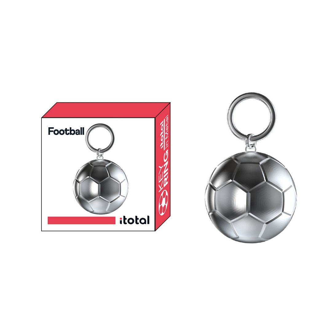 iTotal Metal Keychain - Football