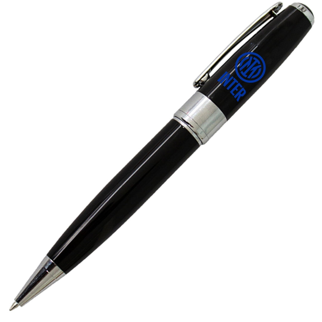 Inter FC Ballpoint Pen M Black Ink - Brass Black Lacquered