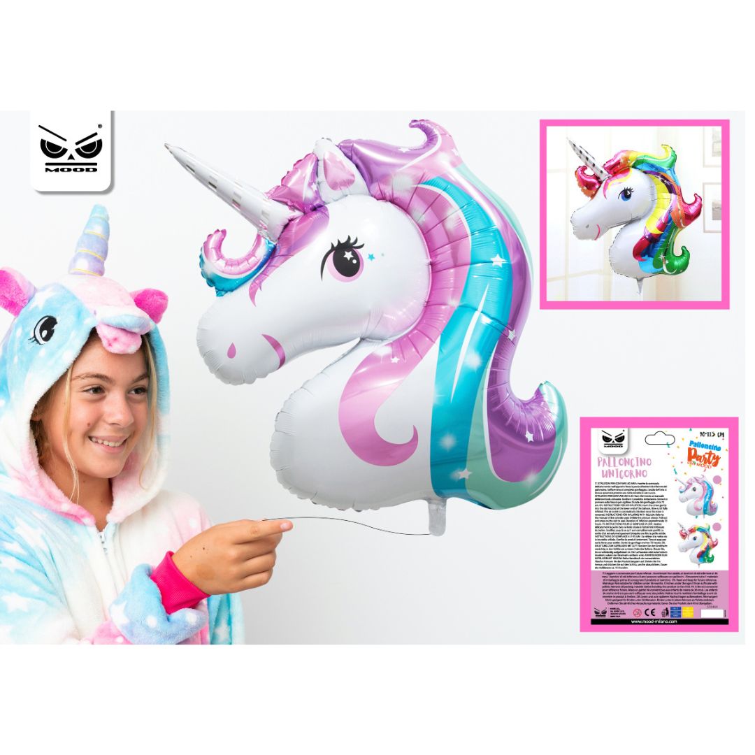 Unicorn Helium Balloon x 1pc (90x115cm)