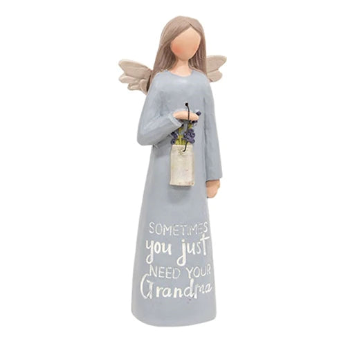 Sometimes you just need your Grandma Angel Figurine