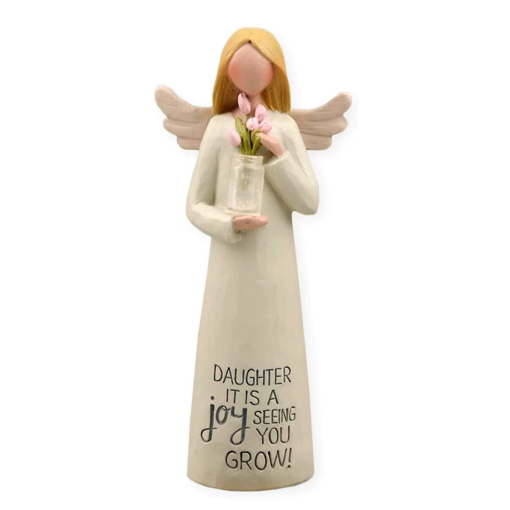 Daughter it is a Joy seeing you grow Angel Figurine