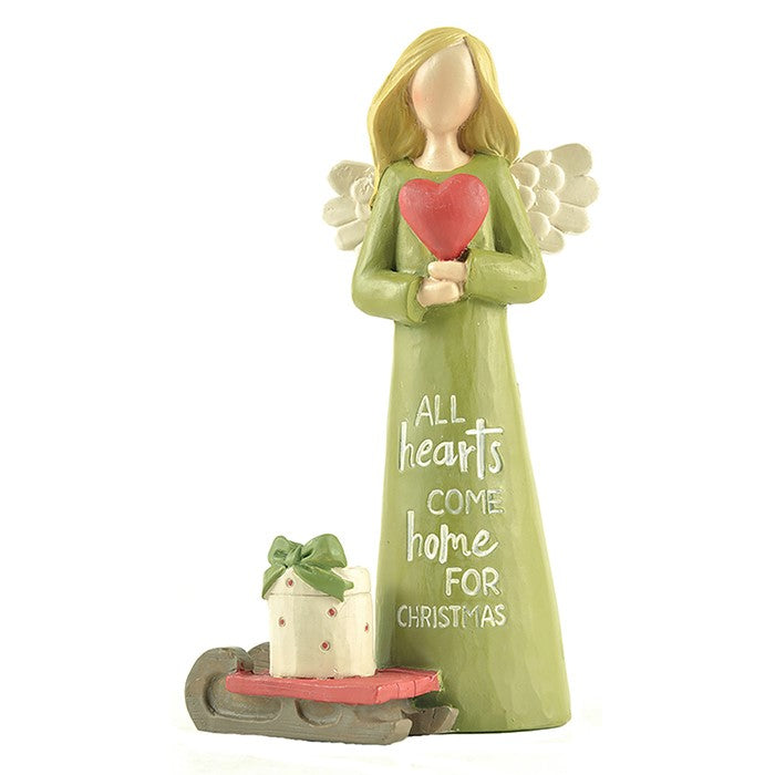 Feather & Grace Christmas Angel Figurine