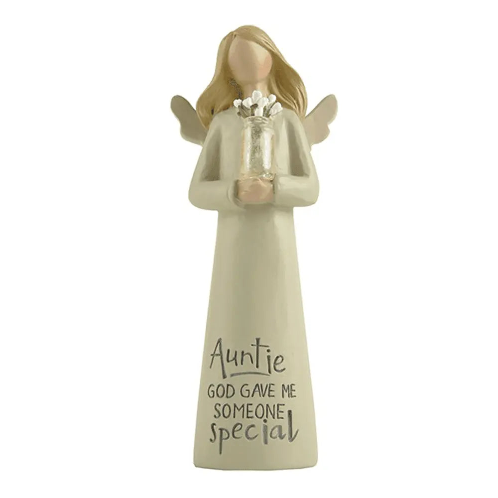 Auntie? God Gave Me Someone Special Angel Figurine