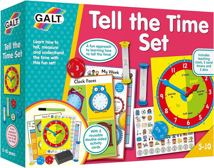 Galt Tell the Time Set