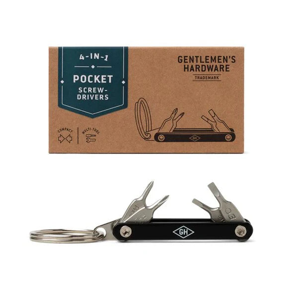 Gentlemen's Hardware Pocket Mini Screw Drivers