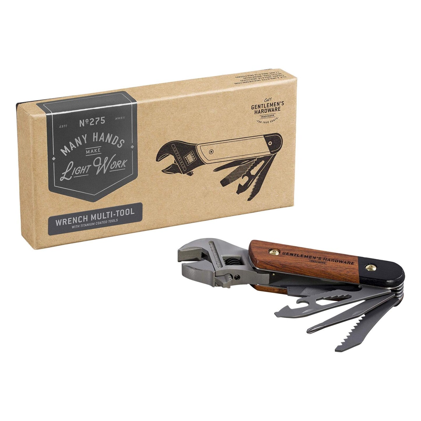 Gentlemen's Hardware 9-in-1 Wrench