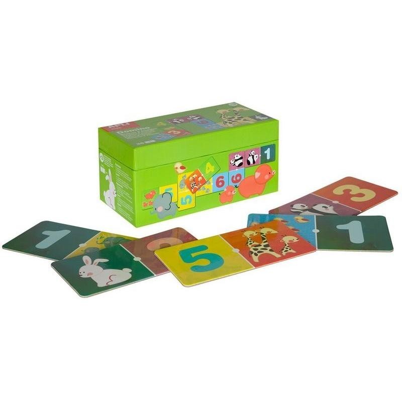 Apli Kids Domino - Numbers & Animals