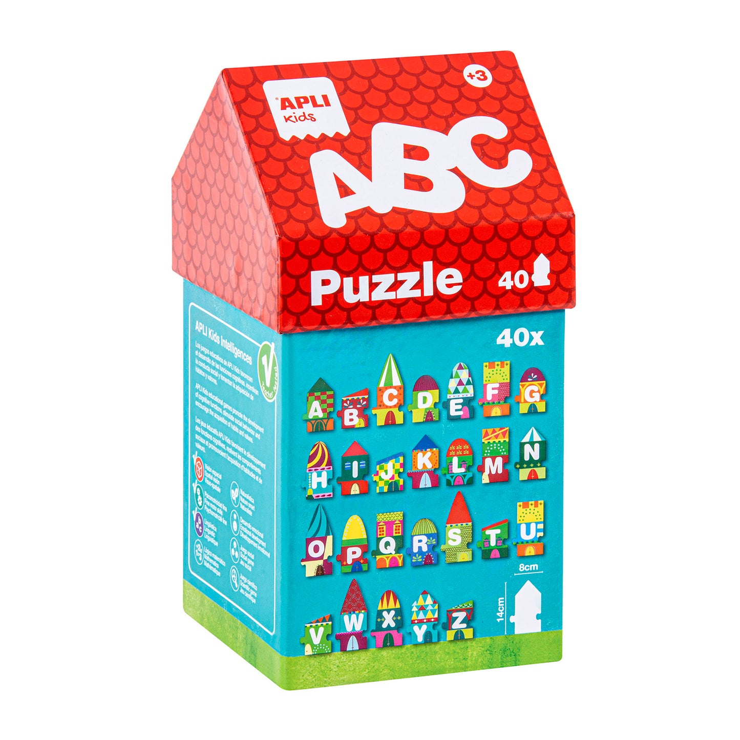 Apli Kids Puzzle House A,B,C