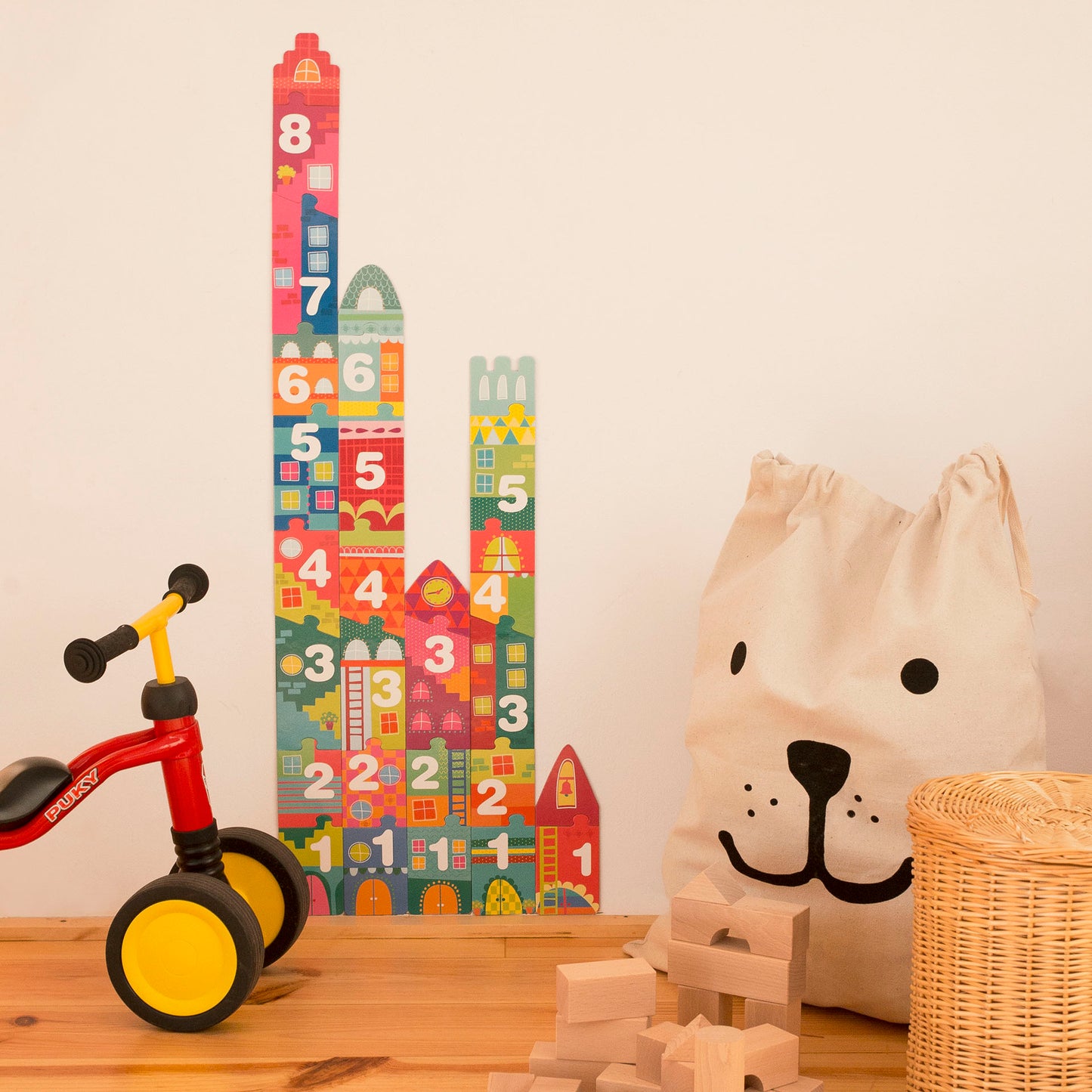 Apli Kids House Box 30pcs Puzzle 3+ - 123