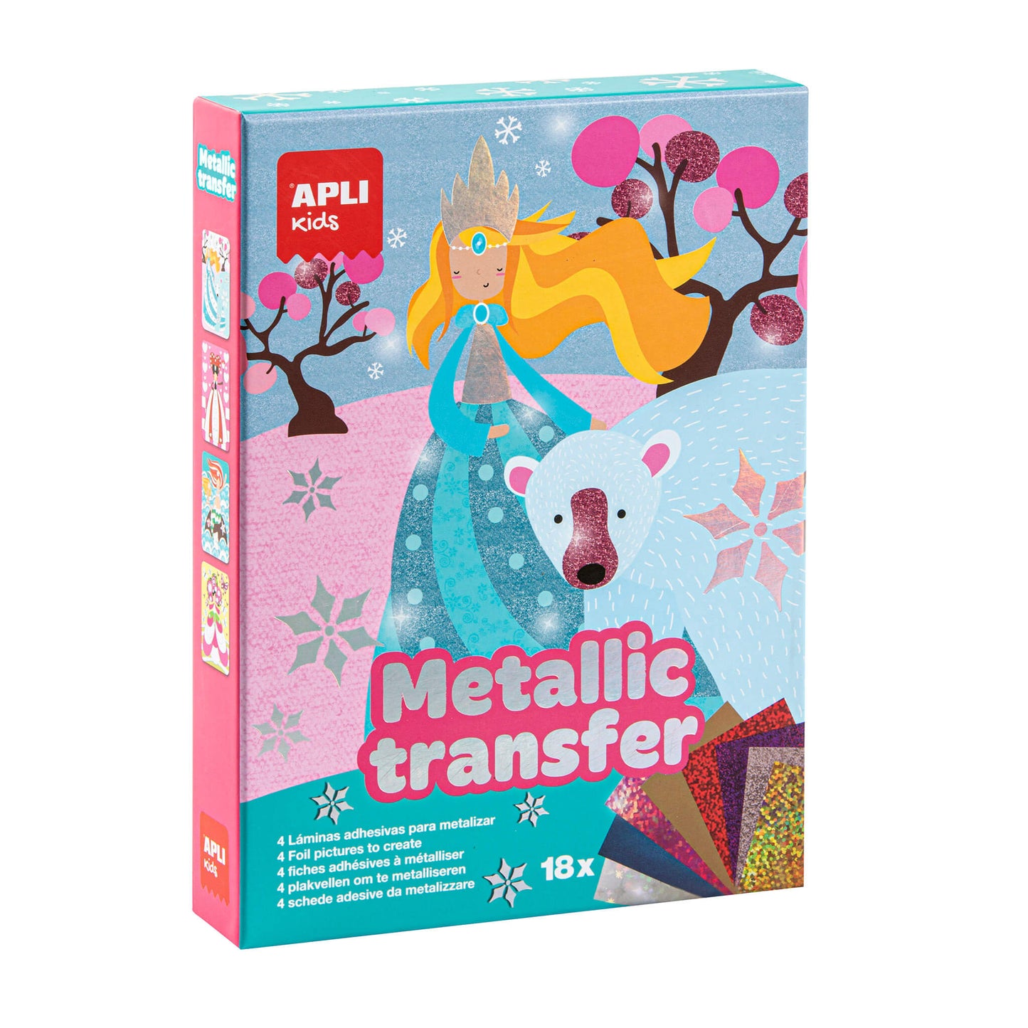 Apli Kids Metallic Transfer +5y - Princesses